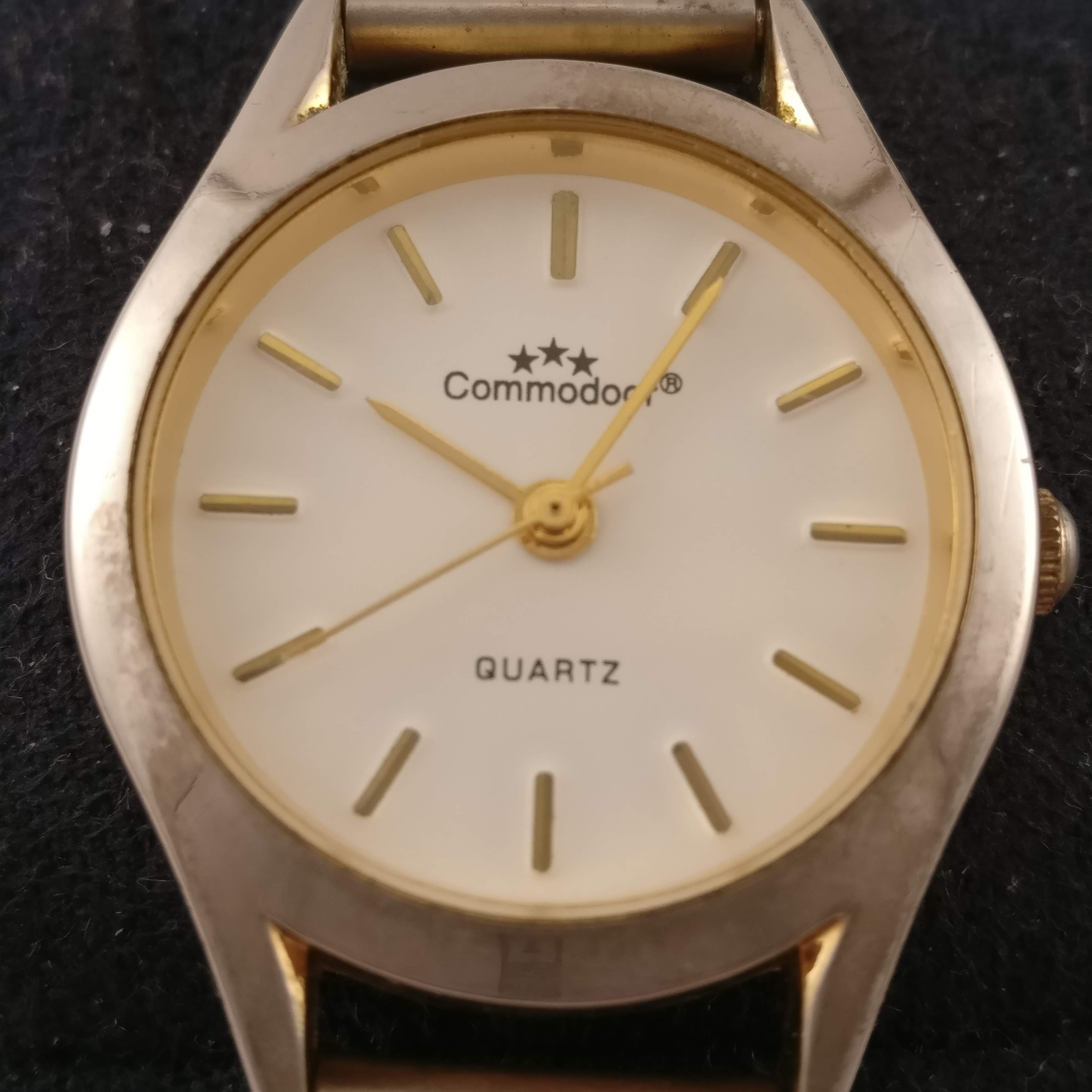 Commodoor Vintage Dames Horloge, Voorkant