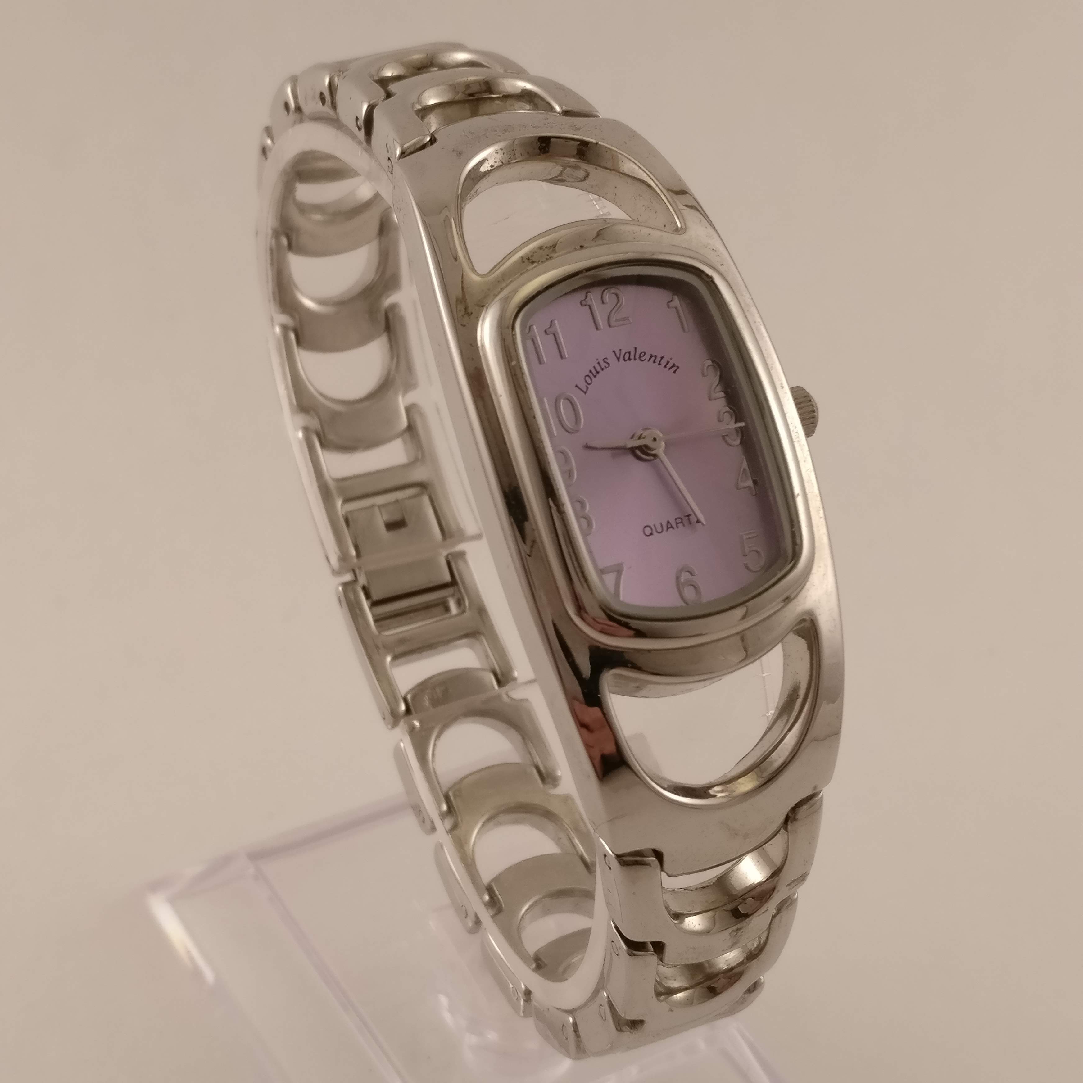 Louis Valentin Swiss Design Dames Horloge, Linkerkant