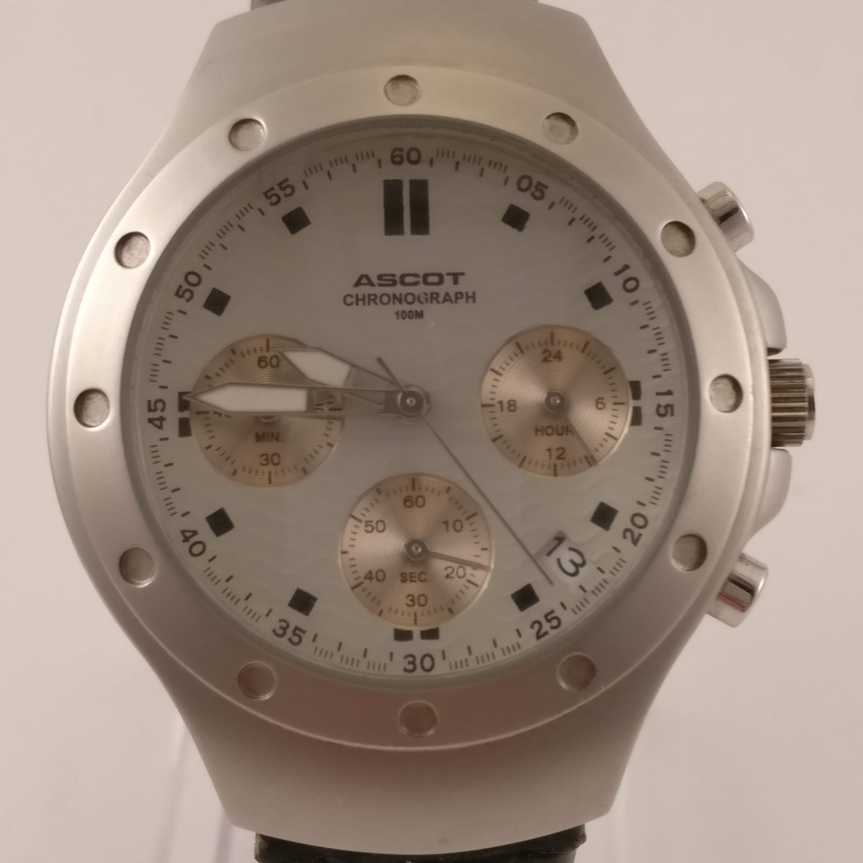 Ascot Chronograaf Heren Horloge
