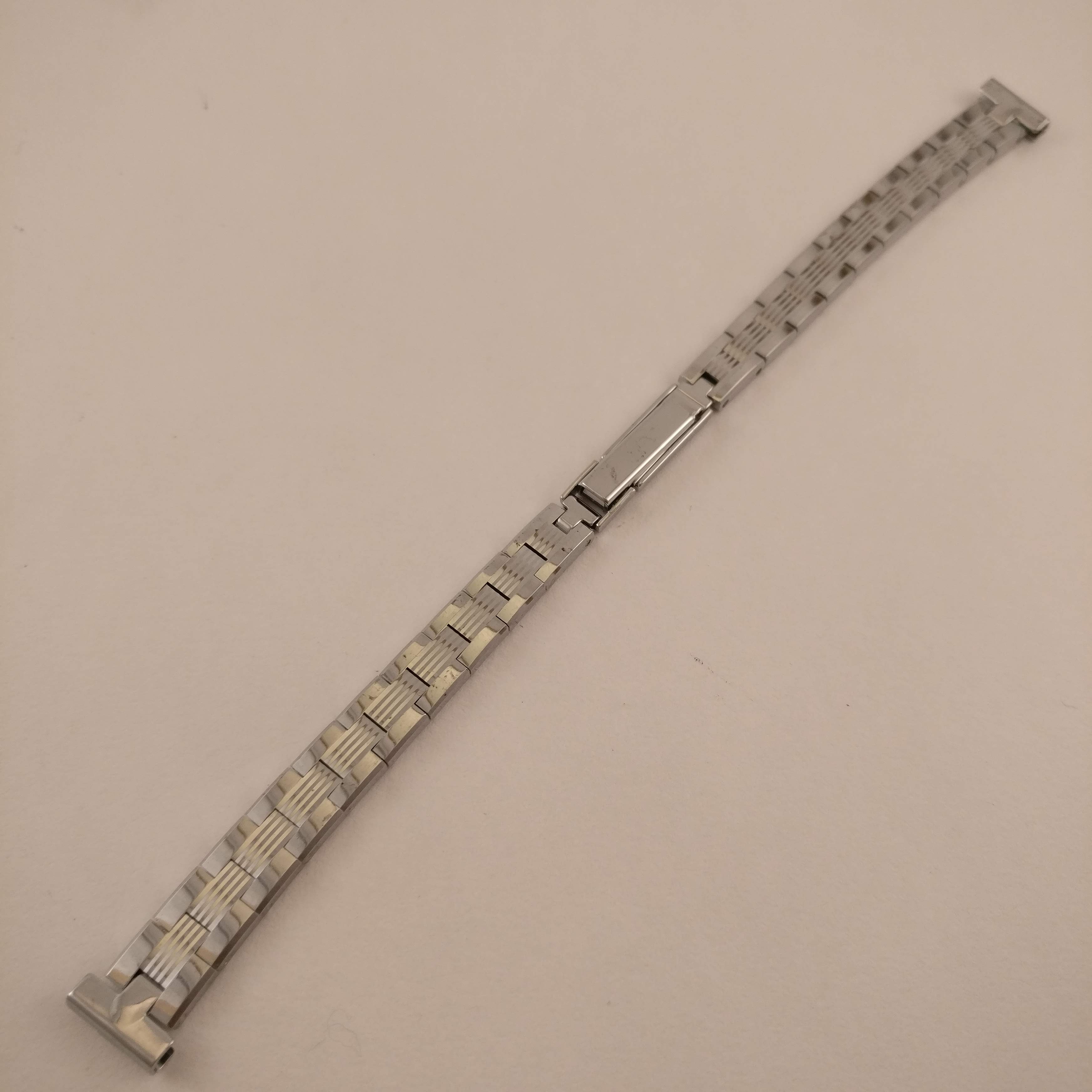 Stalen Horlogeband, Reliëf, 10 mm
