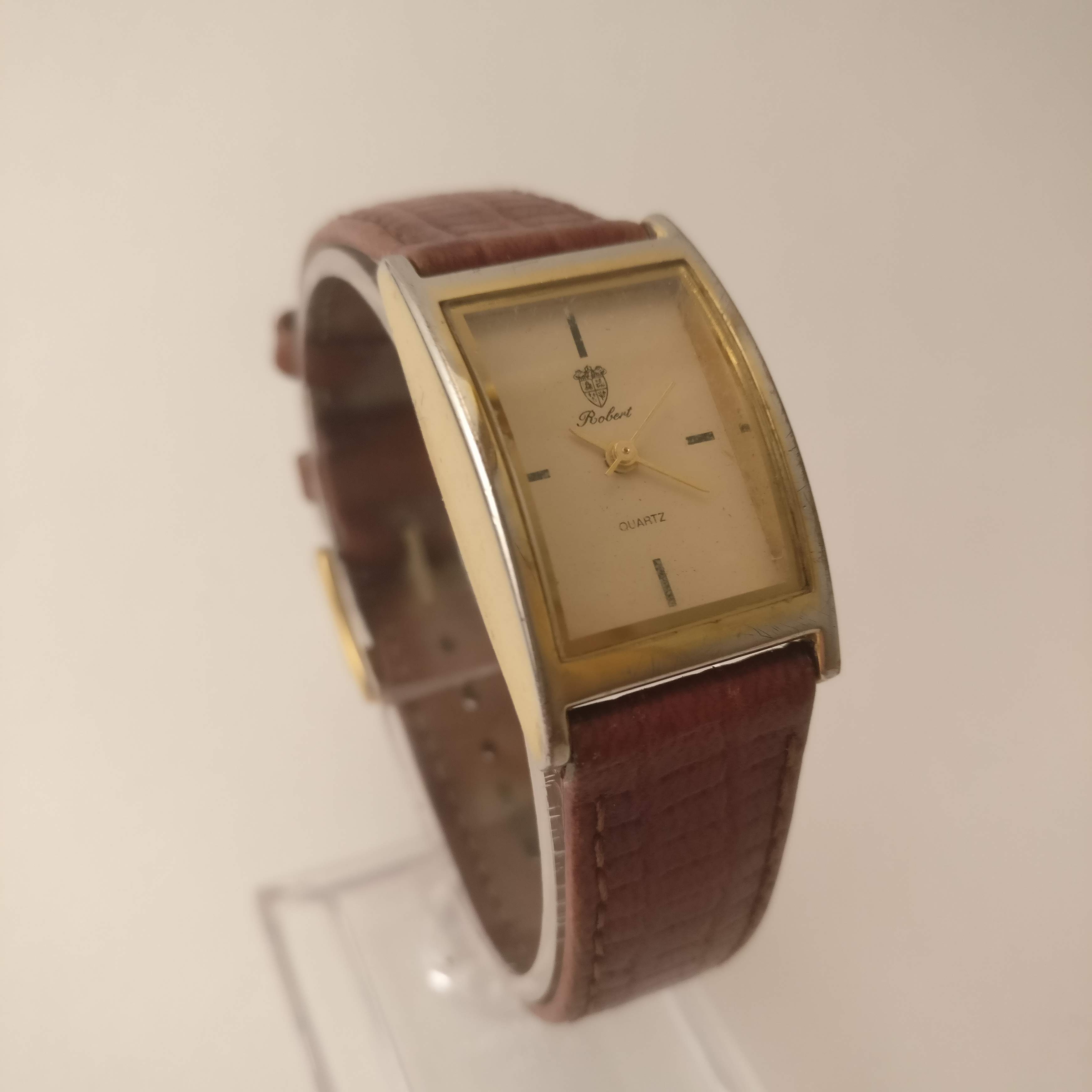 Robert Vintage Dames Horloge, Langwerpig, Linkerkant