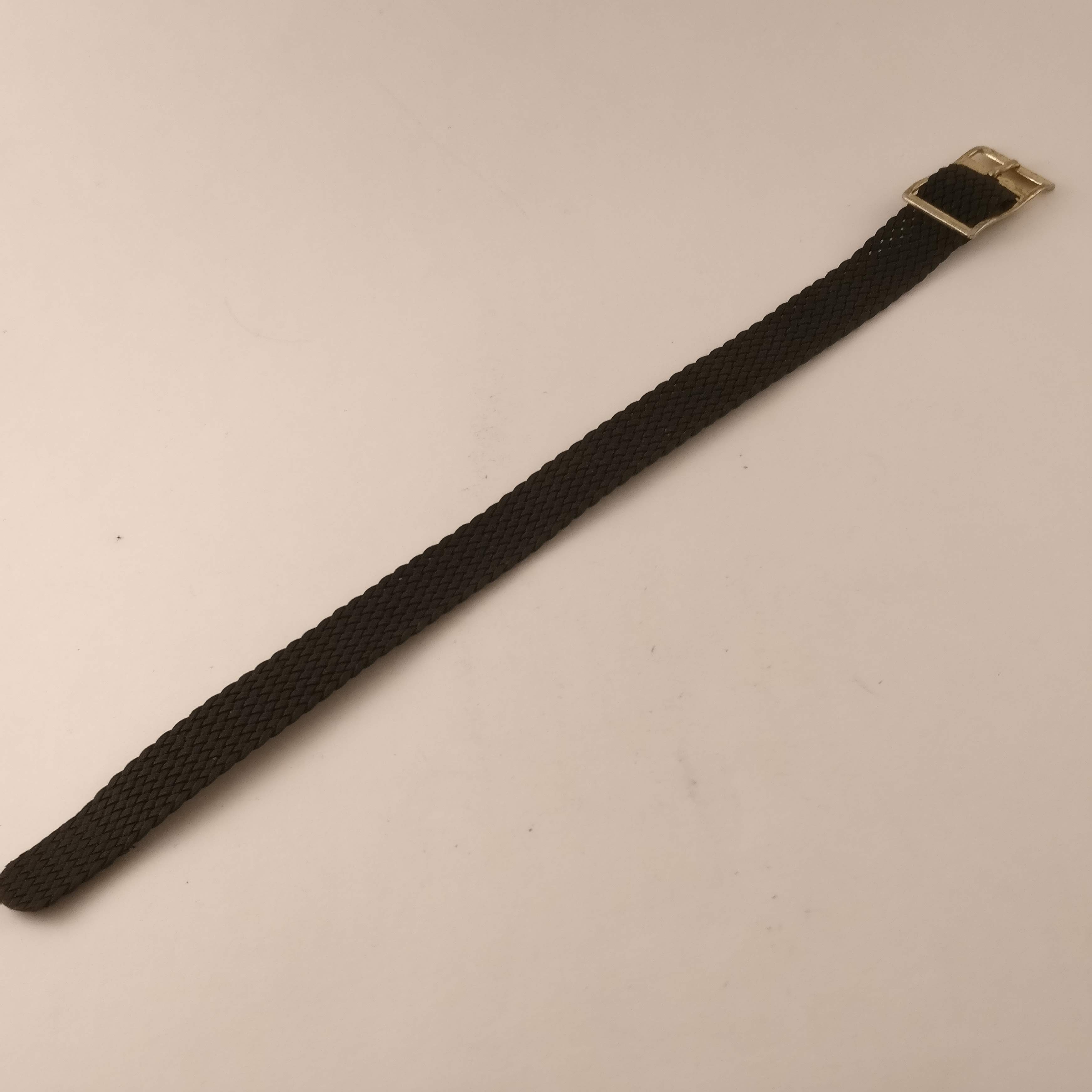 Nylon Horlogeband 14 mm, zwart