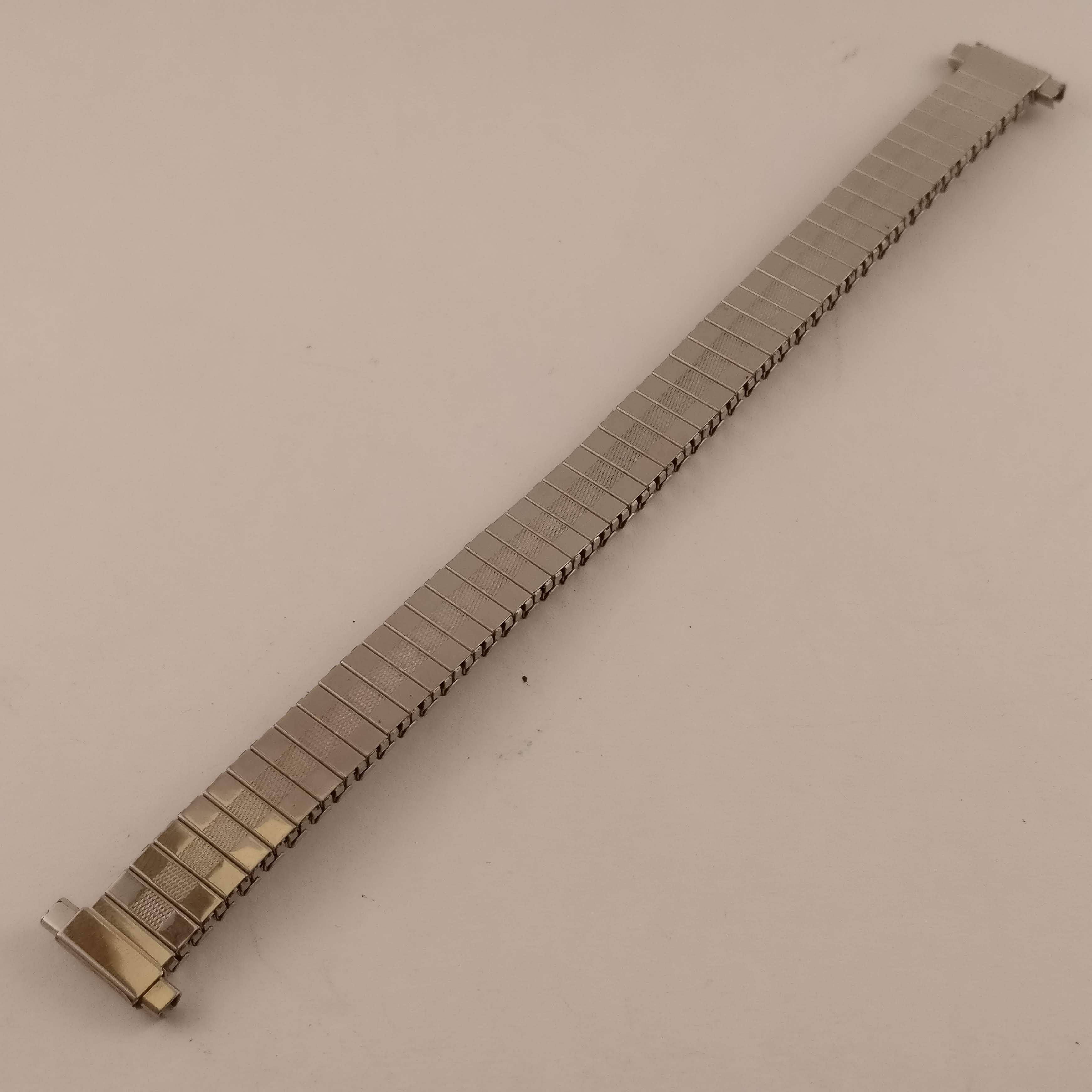 Metalen Rekband, 10-14 mm, licht reliëf
