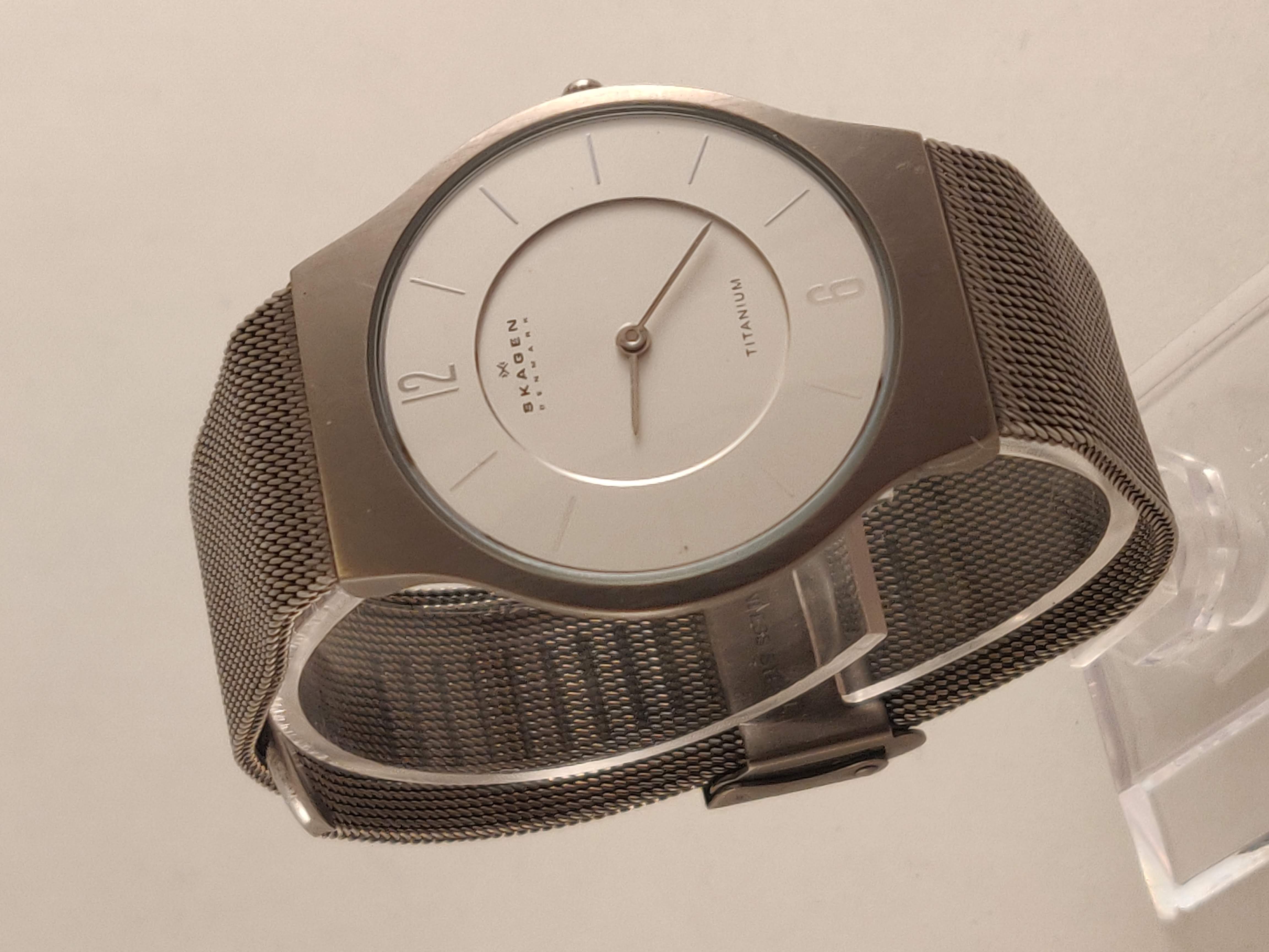 Skagen Titanium Ultra Slim Heren Horloge