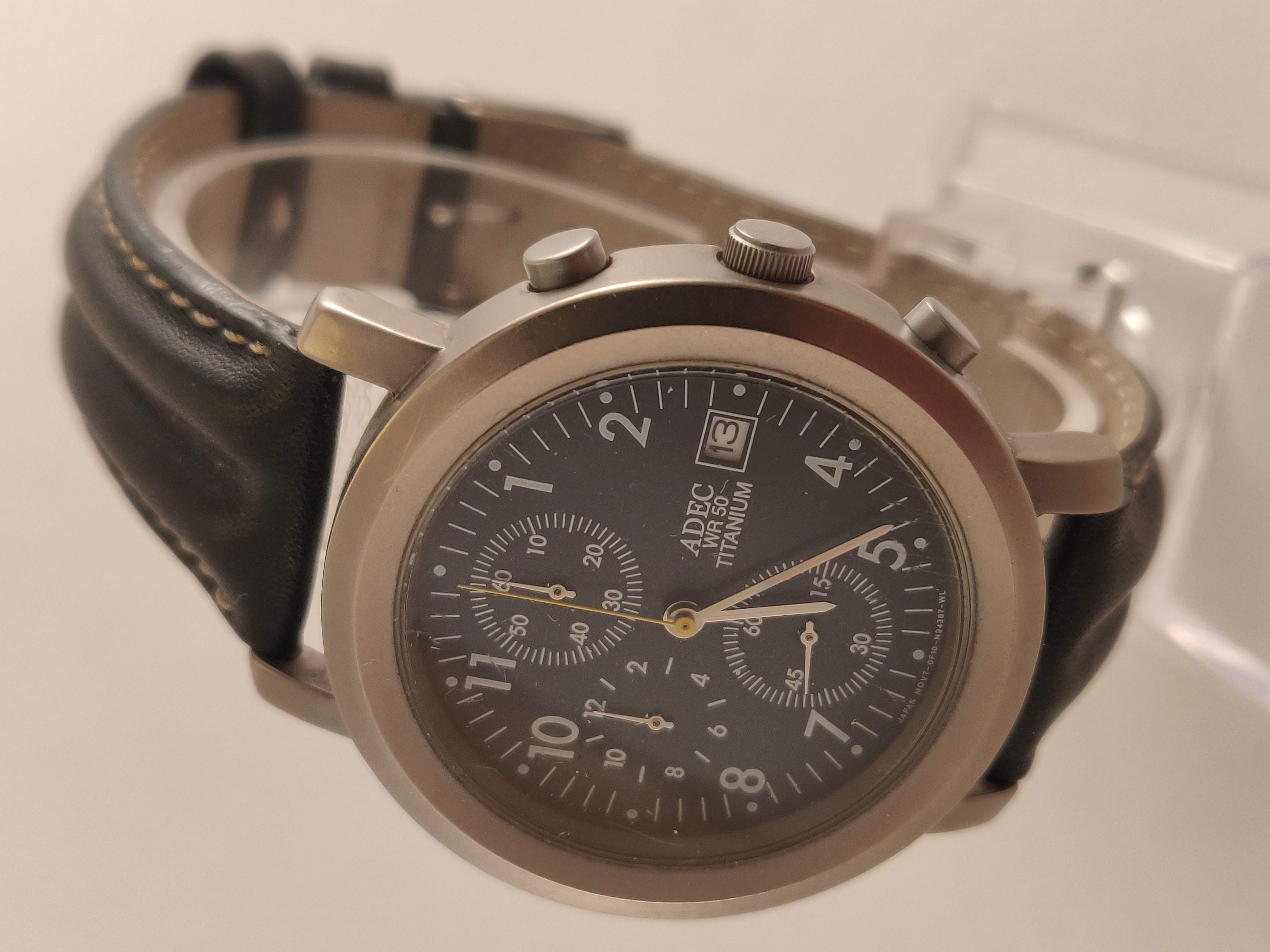 ADEC Titanium Heren Horloge