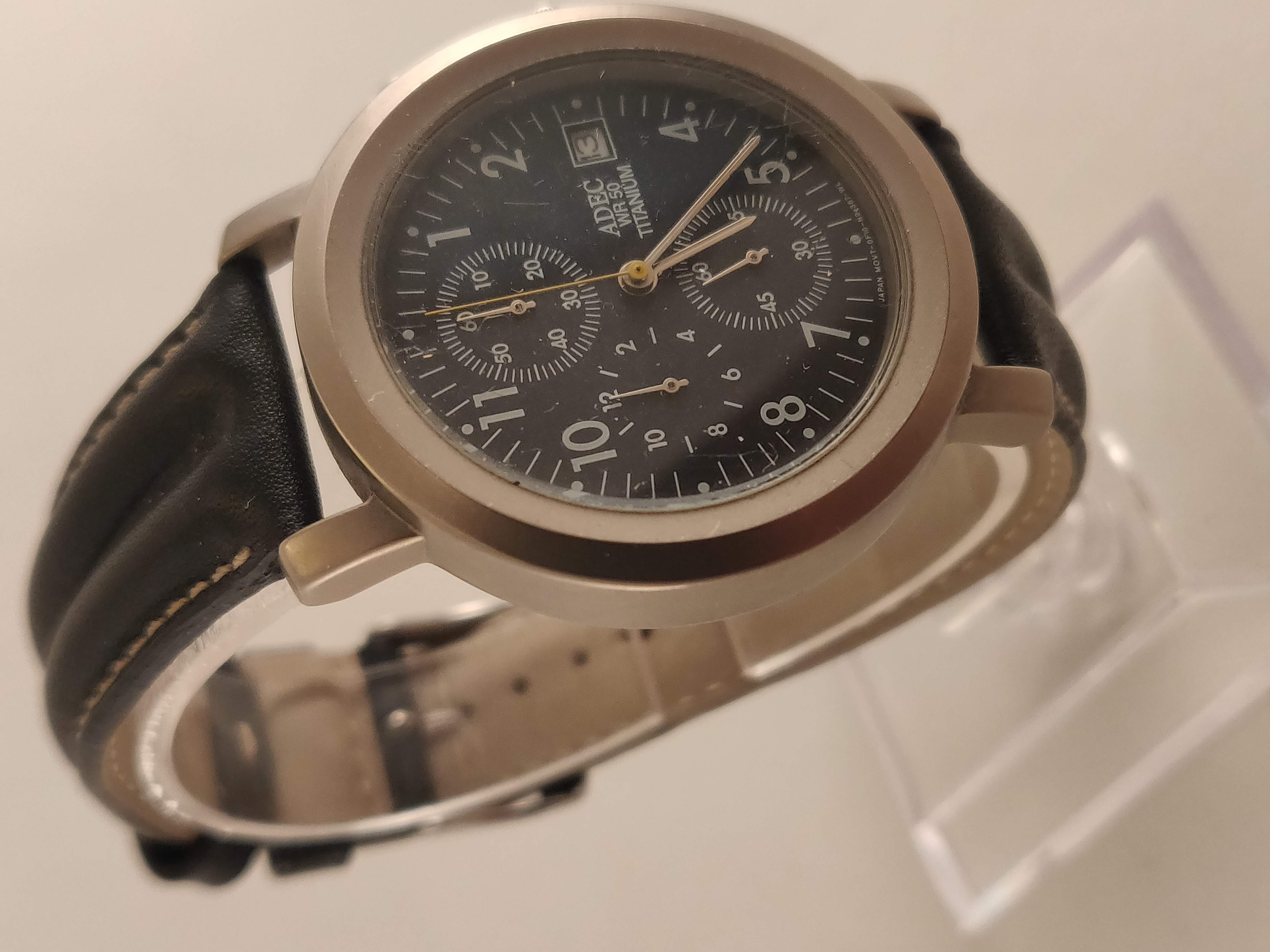 ADEC Titanium Heren Horloge