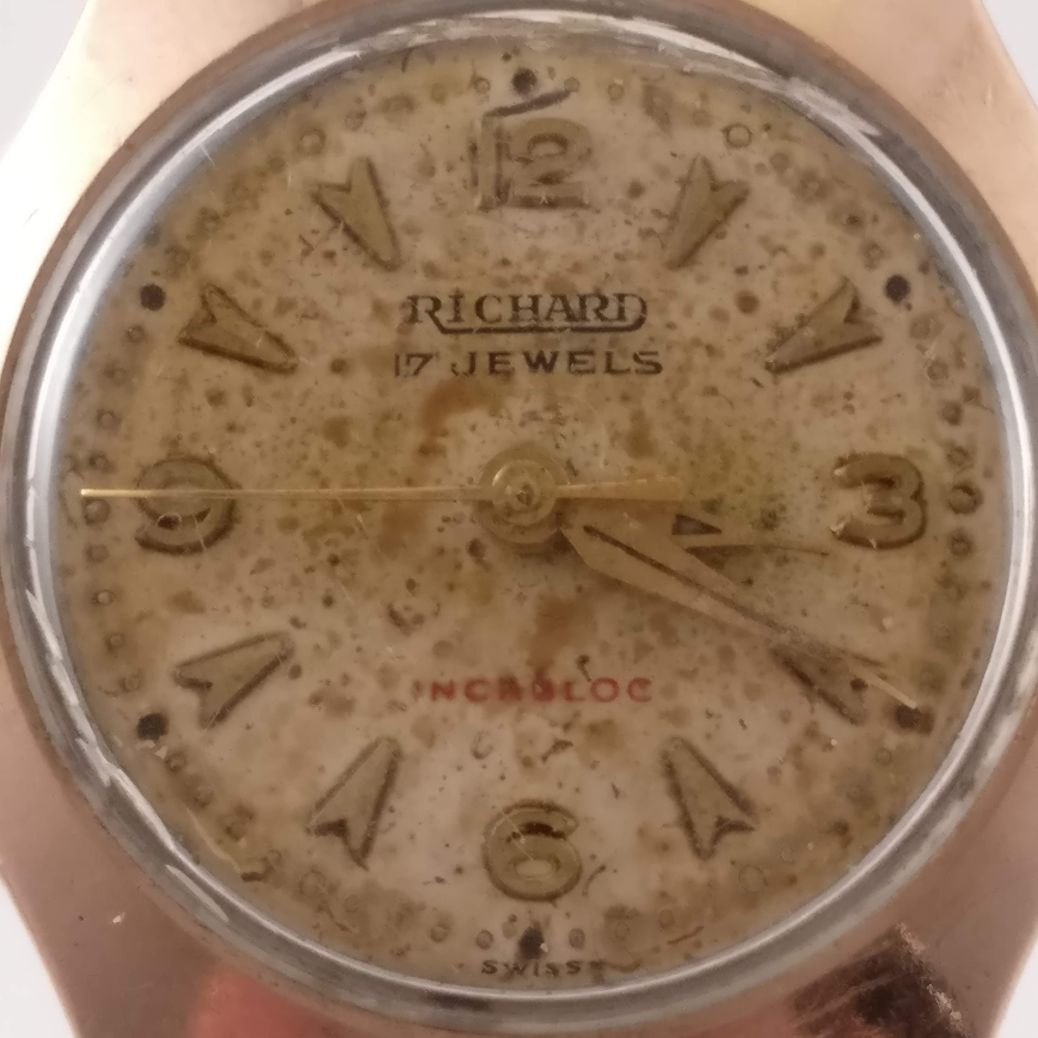Richard Vintage Dames Horloge, Wijzerplaat