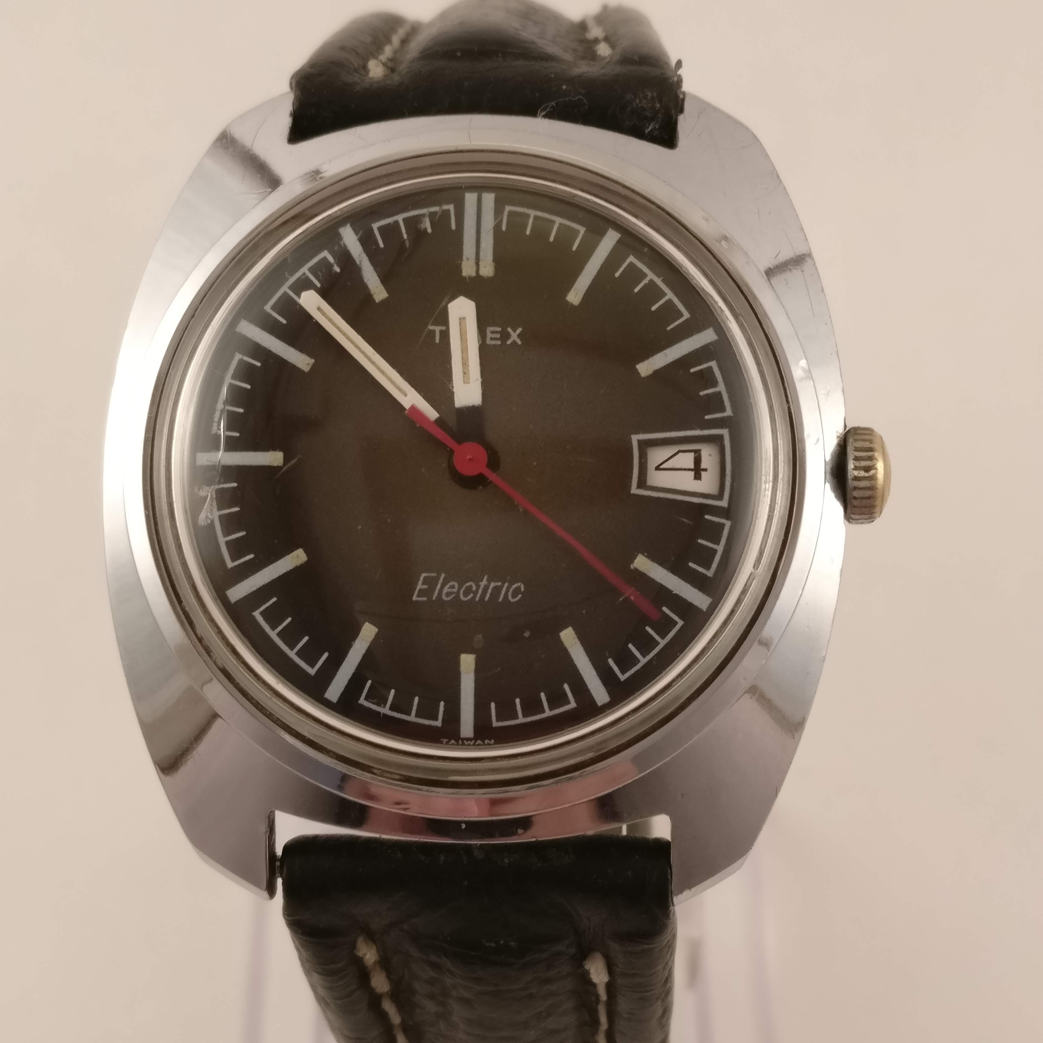 Timex Electric Vintage Horloge, Voorkant