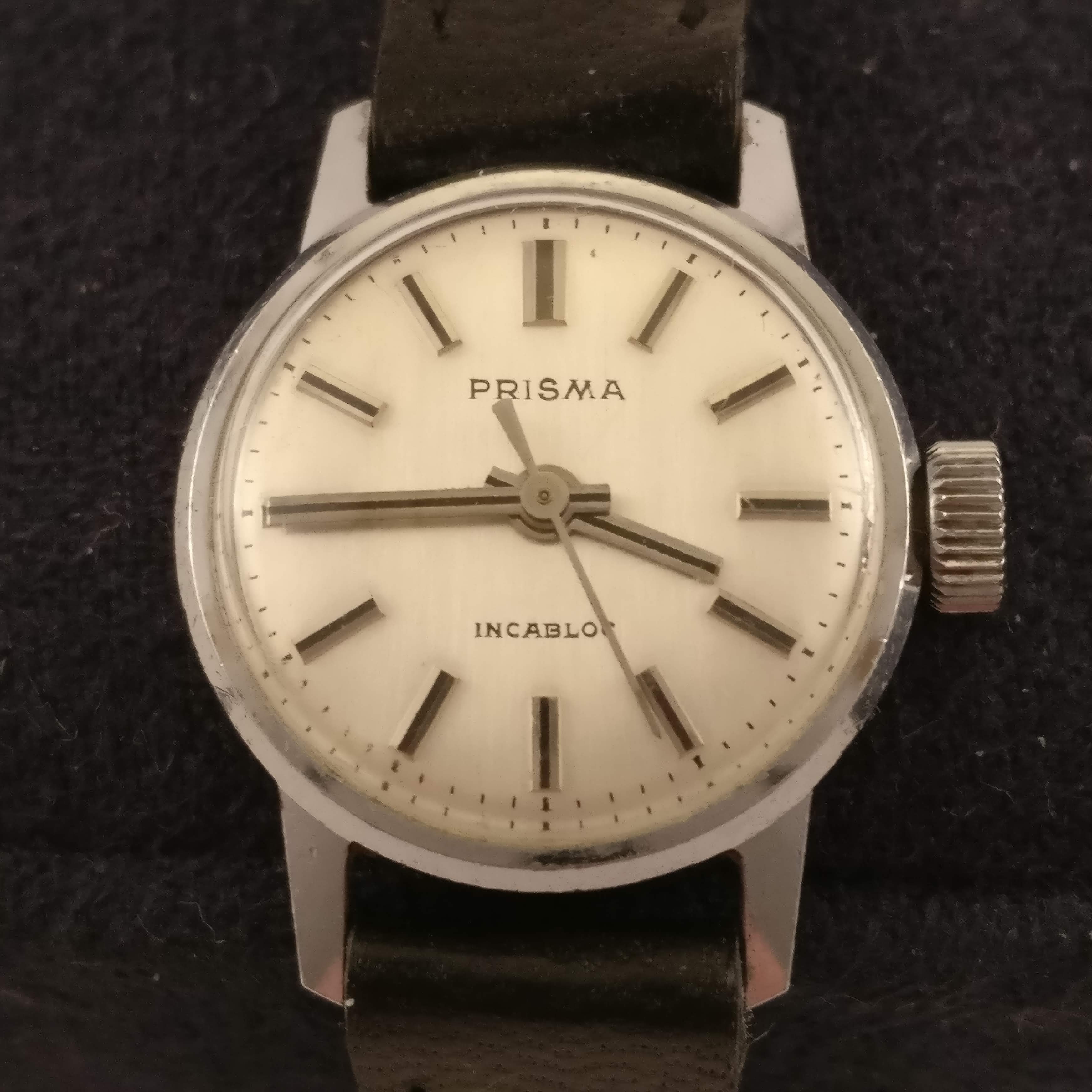 Prisma Vintage Dames Horloge, Voorkant