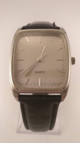 Heren Horloge, Grijze wijzerplaat, Voorkant