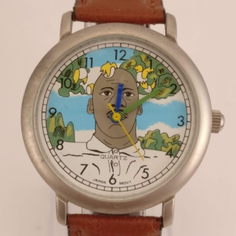 Michael Jordan Heren Horloge, Voorkant