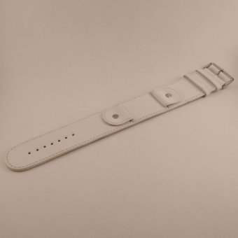 Witte Horlogeband, brede band, geheel