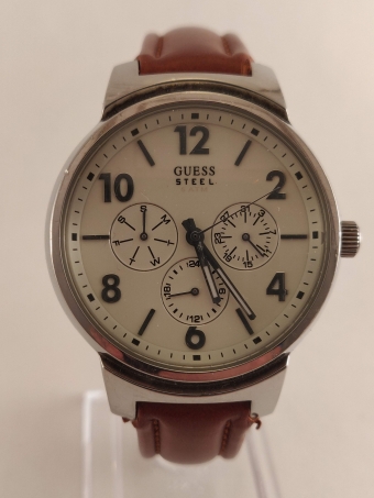 Guess Steel Heren Horloge