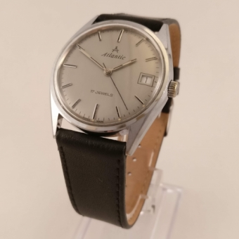 Atlantic Classic Vintage Heren Horloge, Rechterkant