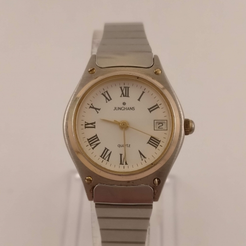 Junghans Vintage Dames Horloge, Romeinse Cijfers, Voorkant