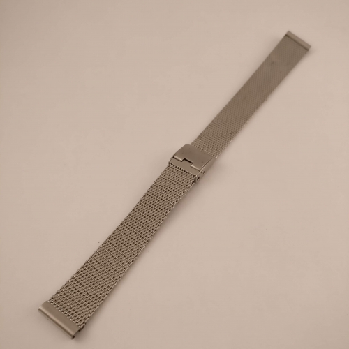 Stalen Horlogeband, Druksluiting, 14 mm
