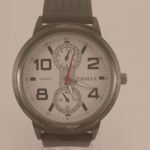 Firmax Oversized Heren Horloge, Voorkant