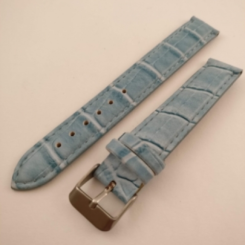 Blauwe Horlogeband, 16 mm