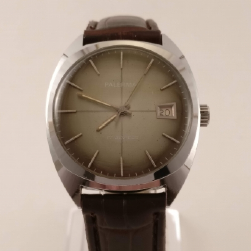 Palerma Vintage Heren Horloge, Voorkant