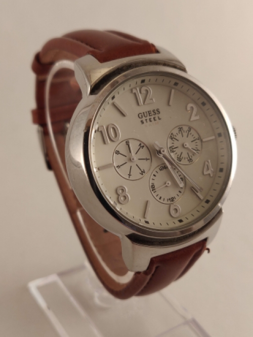 Guess Steel Heren Horloge