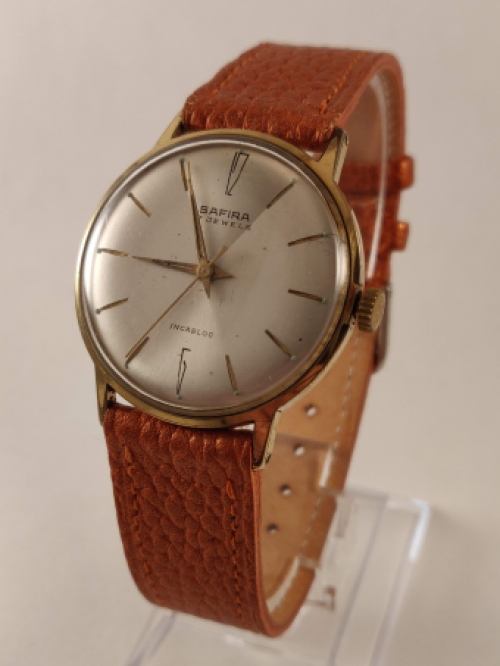 Safira Vintage Heren Horloge