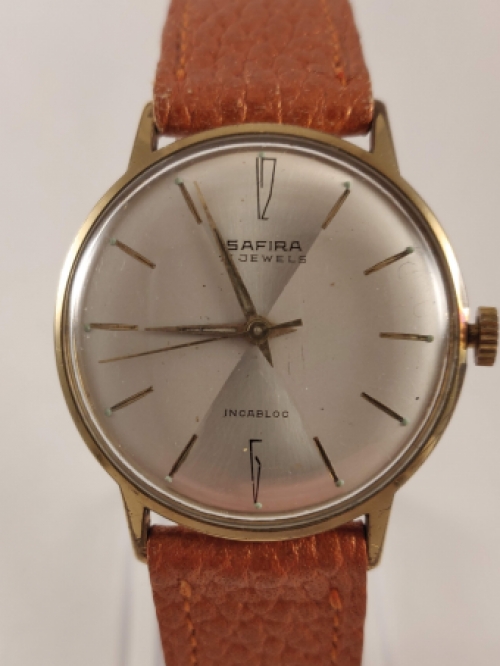 Safira Vintage Heren Horloge