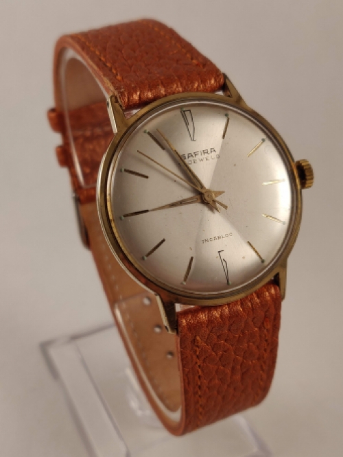 Safira Vintage Heren Horloge