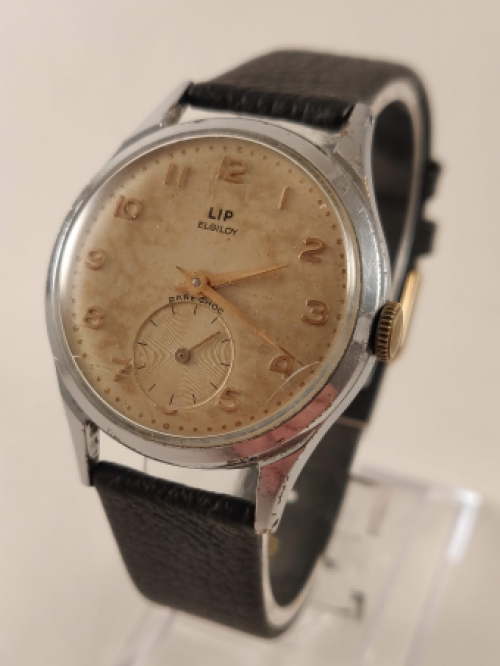 Lip Elgiloy Pare Choc Heren Horloge