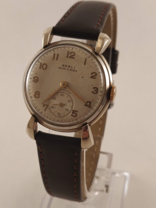 Berli Ancre 15 Rubis Vintage Horloge