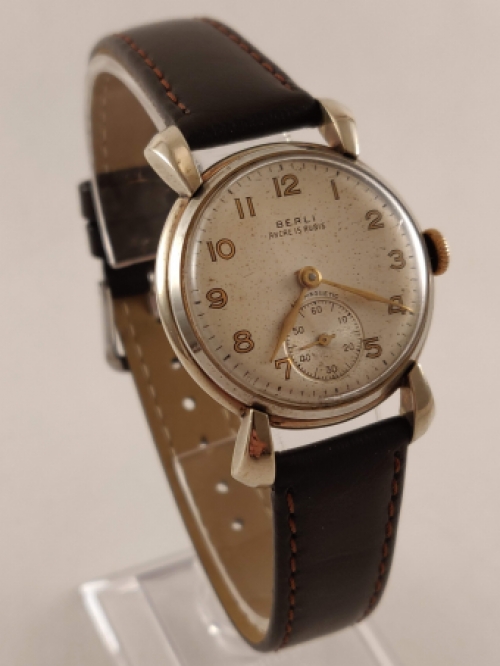 Berli Ancre 15 Rubis Vintage Horloge