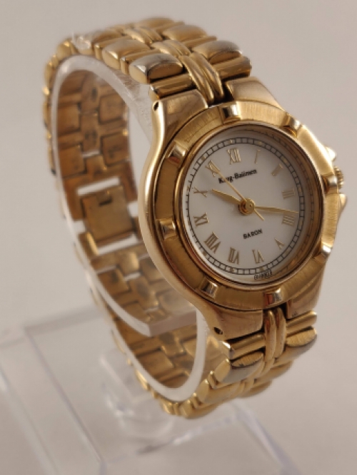 Krug-Baümen BARON Gouden Dames Horloge, Verguld 18ct 