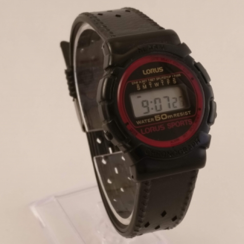 Lorus Sport Vintage Digitaal Heren Horloge