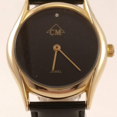 CM Dames Horloge, Zwart, Voorkant