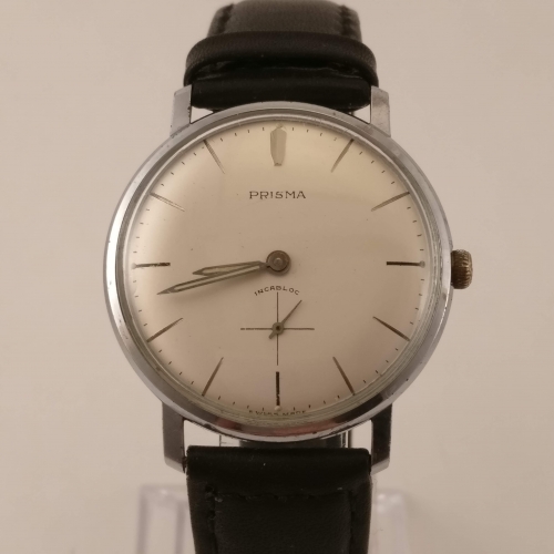 Prisma Vintage Heren Horloge, Voorkant
